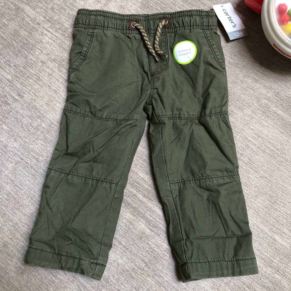 Baby Boy Army Green Pants